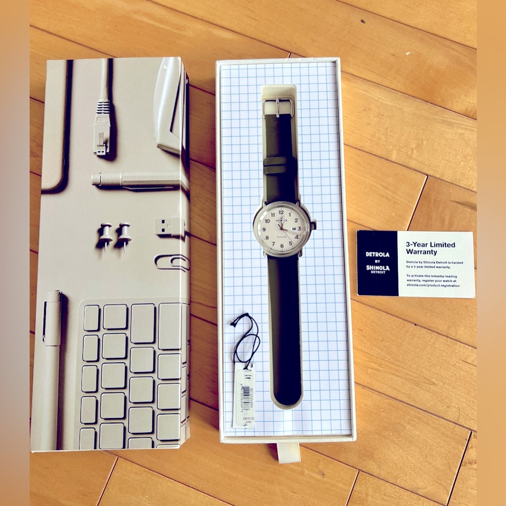 Shinola Detrola 43mm "The Most Likely to Succeed" - $495.00 MSRP  *RARE 2021*